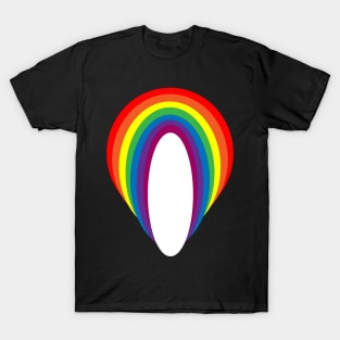 Rainbow colors design T-Shirt